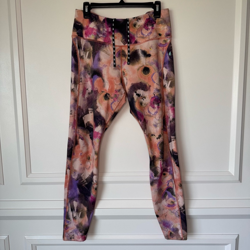 NIKE AIR TIGHTS DRI-FIT PANTS MADDER ROOT COLOR WOMEN'S SIZE LARGE - Picture 5 of 13